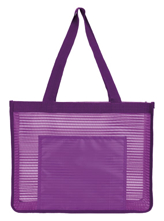 Good Value™ Landscape Mesh Tote with Front Slip Pocket — view 12