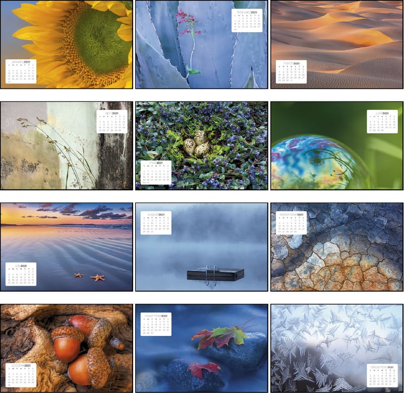 Triumph® Calendars Simplicity Large Desk Calendar — view 15