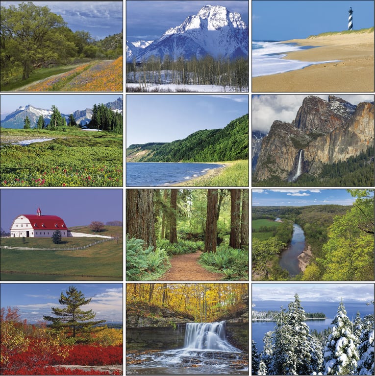 Triumph® Calendars Decorator Memo Wall Calendar, 18 x 25 in. — view 4