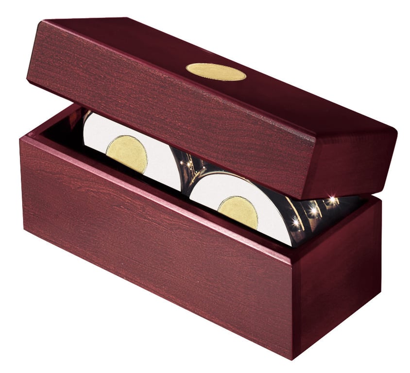 JAFFA® Six Coasters with Solid Cherry Chest — view 33