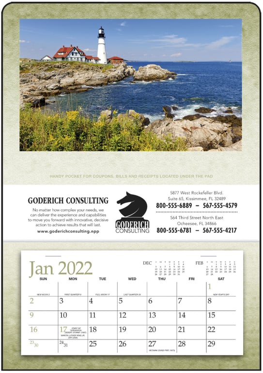 Triumph® Calendars Single Pocket Calendar — view 12