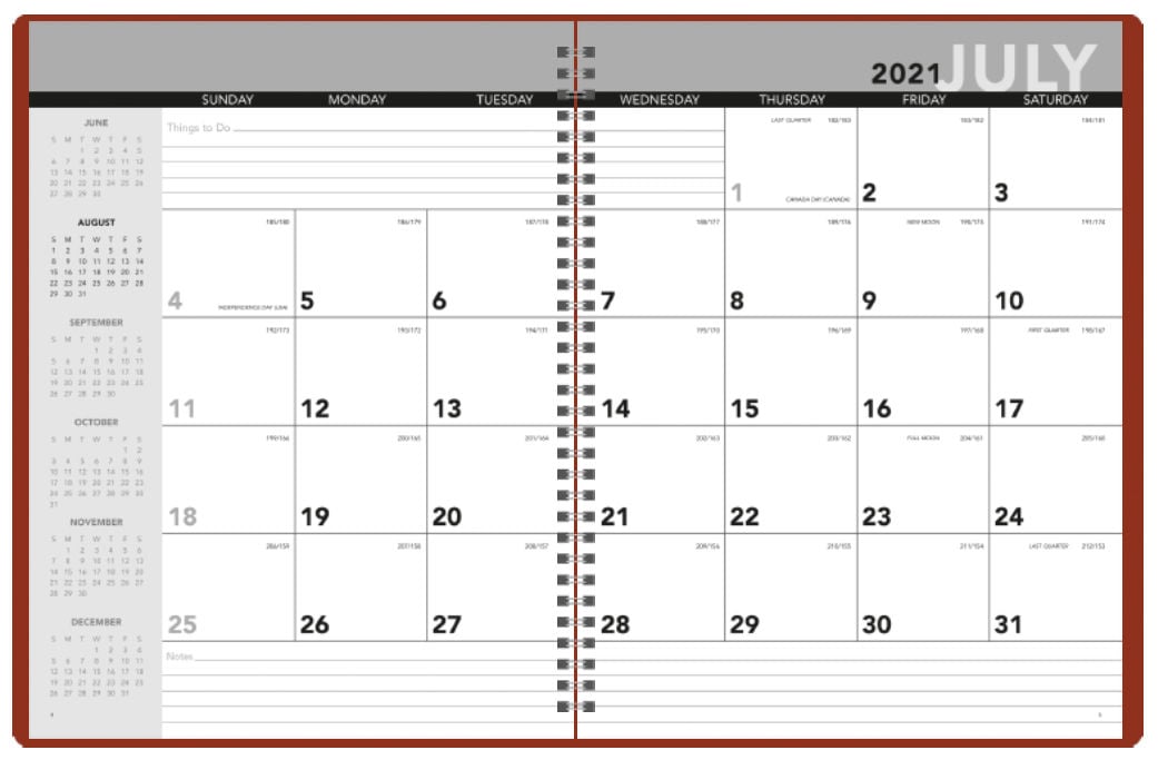 Triumph® Academic Monthly Planner, 14-Month — view 46