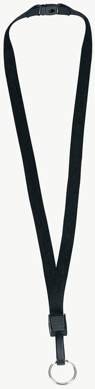1/2" Breakaway Lanyard with Key Ring — view 3