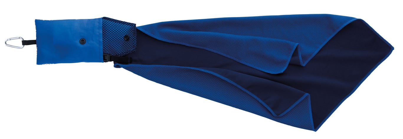 Good Value™ Cooling Towel in Mesh Pouch with Carabiner Clip — view 19