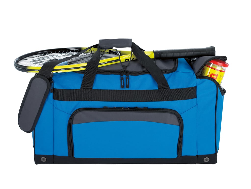 Bungee Top Duffel Bag with Zippered Pockets — view 15