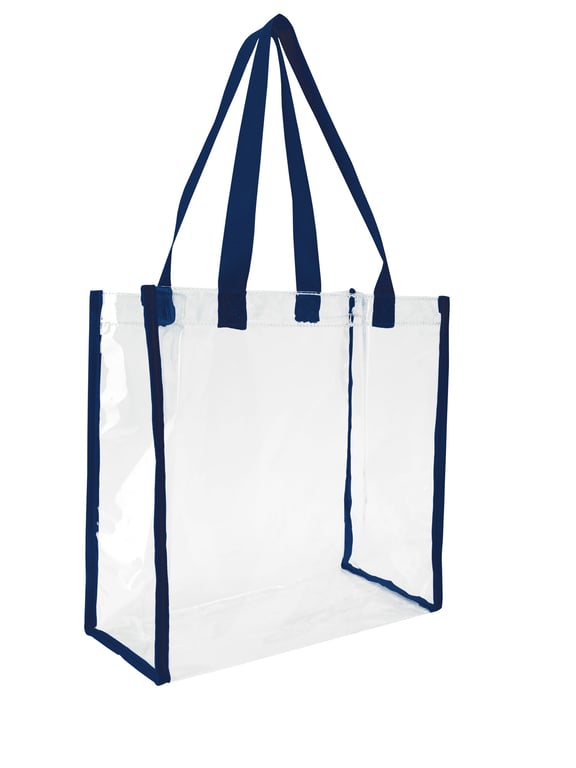 Good Value™ Clear Game Tote, 12 x 12 x 6 in. PVC Vinyl Stadium Bag — view 41