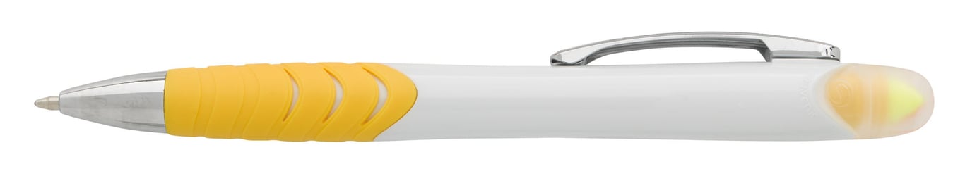 Souvenir® Jalan Highlighter Pen Combo, Slide-Action Ballpoint — view 60