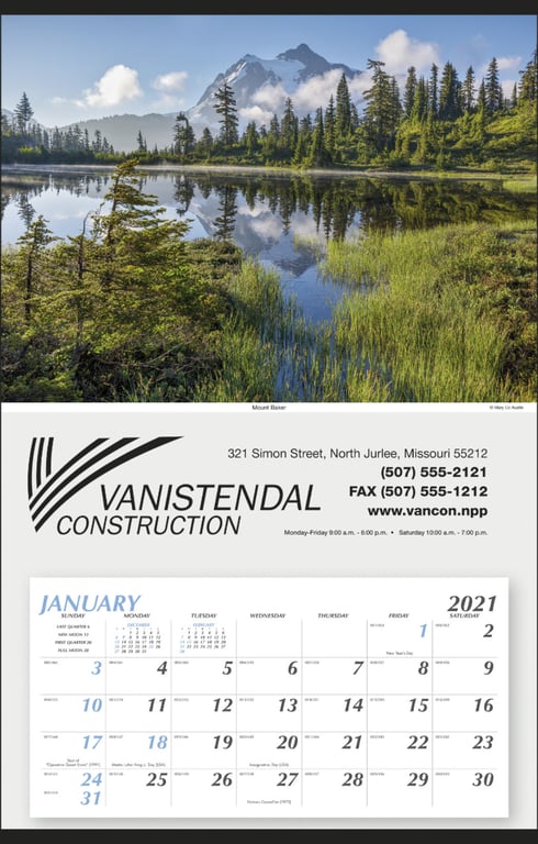 Triumph® Calendars Large Hanger Wall Calendar, 18 x 28 in. — view 21
