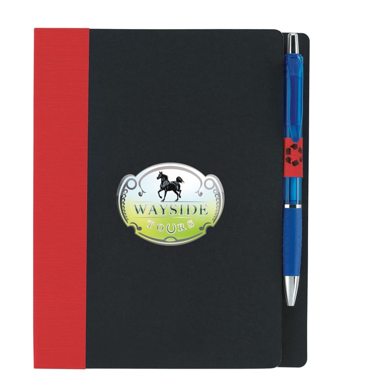 Good Value™ 5" x 7" Paper Notebook with Flags — view 9