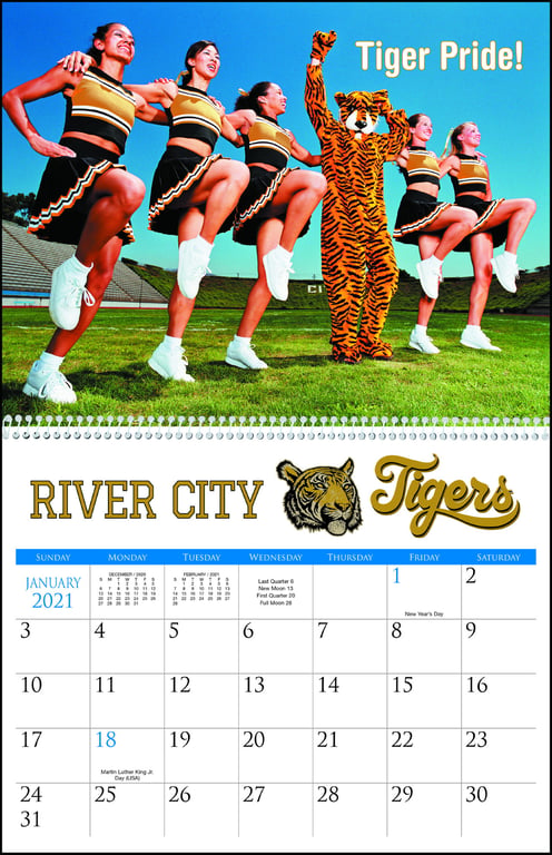 Triumph® Calendars Spiral-Bound Custom Wall Calendar, 12-Month — view 23