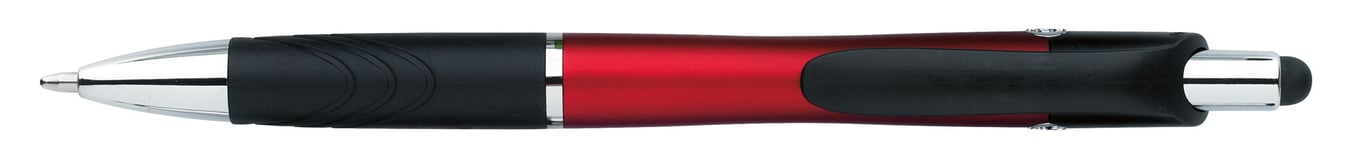 Souvenir® Emblem Stylus Pen with Rubber Grip — view 40