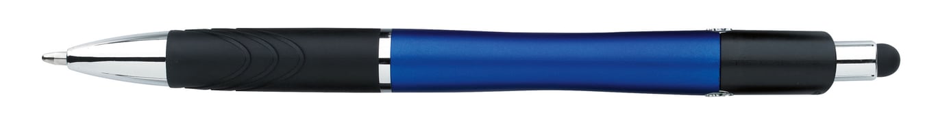 Souvenir® Emblem Stylus Pen with Rubber Grip — view 32