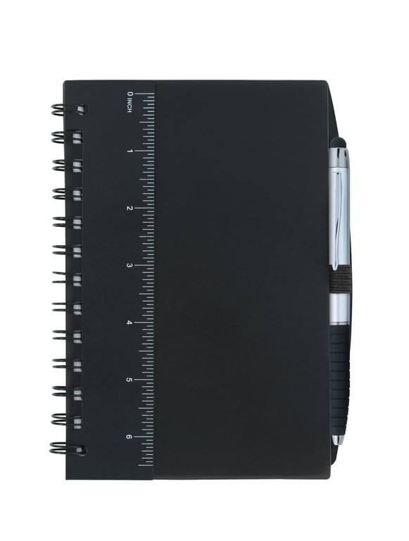 Good Value™ 5" x 7" Ruler Notebook with Flags and Stylus Pen — view 9