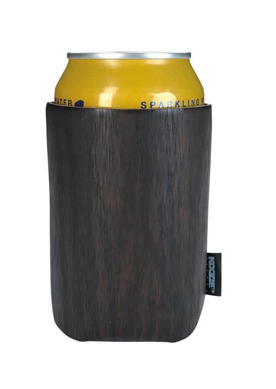 Koozie® Woody Can Cooler, Collapsible Wood-Grain Can Holder — view 18
