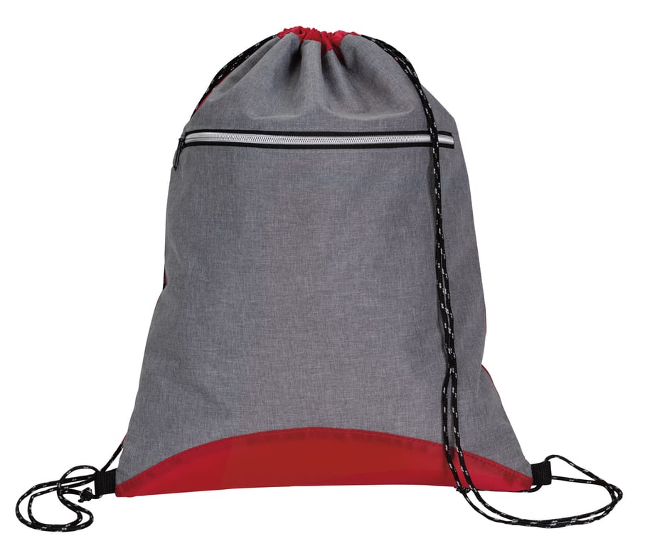 Good Value™ Two Tone Sport Drawstring Backpack, 210D Polyester — view 18