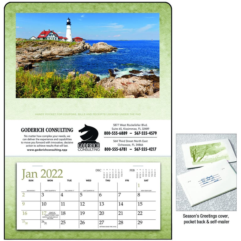 Triumph® Calendars Single Pocket Calendar — view 10