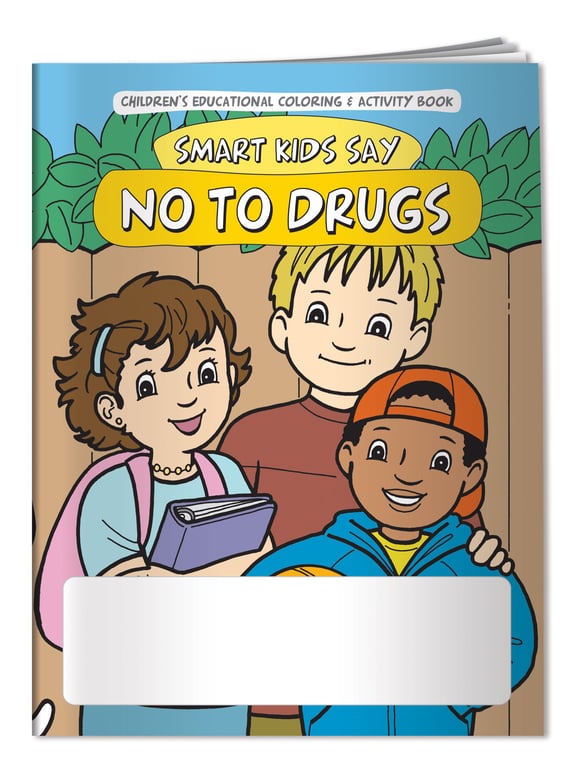 Stay Drug Free Coloring Book, 16 Pages — view 3