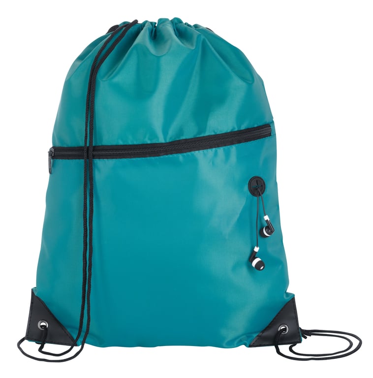 Good Value™ Front Zip Drawstring Backpack — view 27