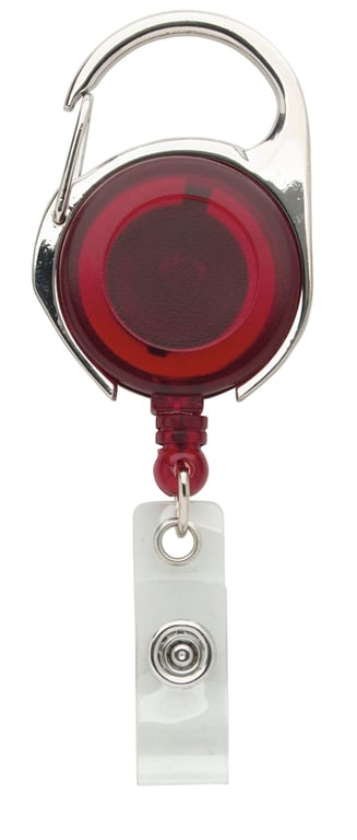 Carabiner Badge Holder with Retractable 30" Cord — view 18