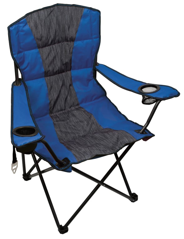 Premium Heather Stripe Folding Chair with Carry Bag — view 17