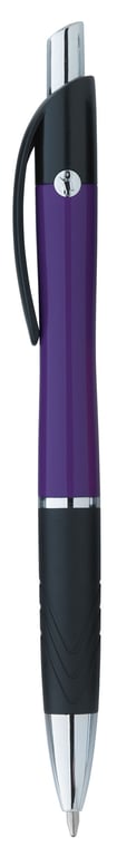 Souvenir® Emblem Color Pen, Retractable Ballpoint with Rubber Grip — view 28