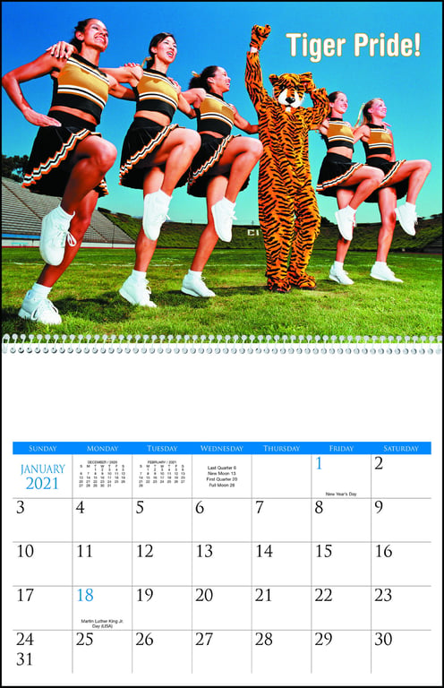Triumph® Calendars Spiral-Bound Custom Wall Calendar, 12-Month — view 24