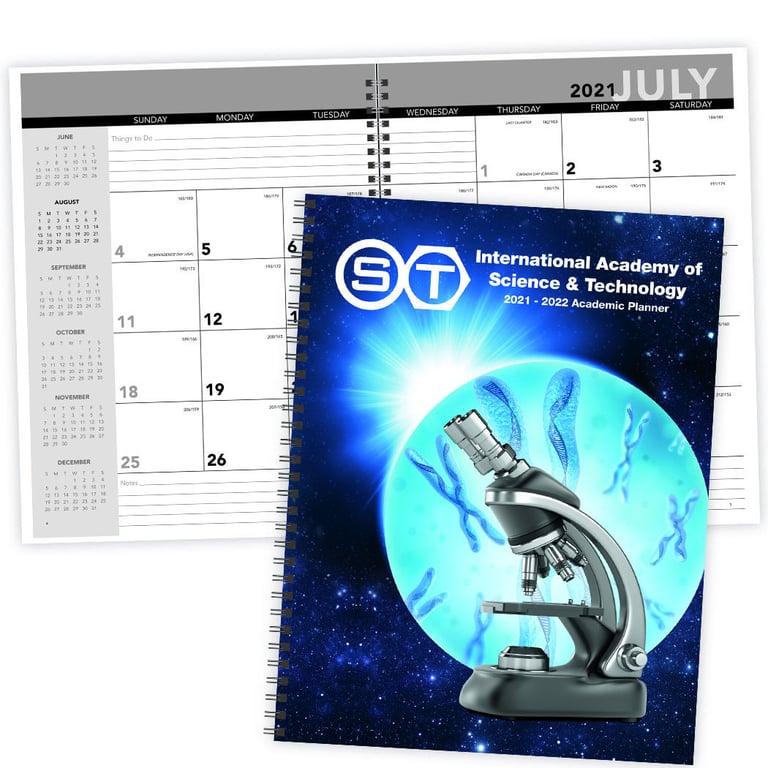 Triumph® Calendars Academic Year Desk Planner with Custom Cover — view 7