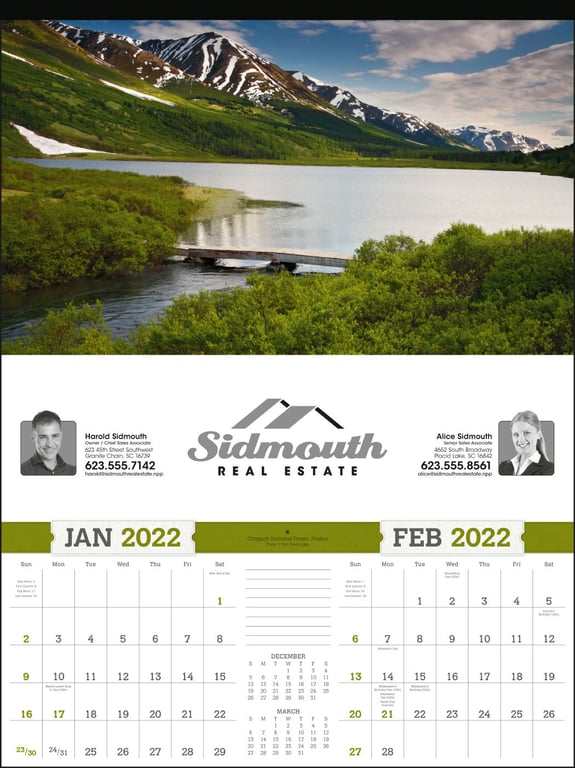 Triumph® Calendars American Splendor Wall Calendar, 17 x 23 in. — view 5