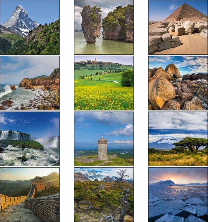 Good Value™ Glorious Getaways Mini Calendar — view 13
