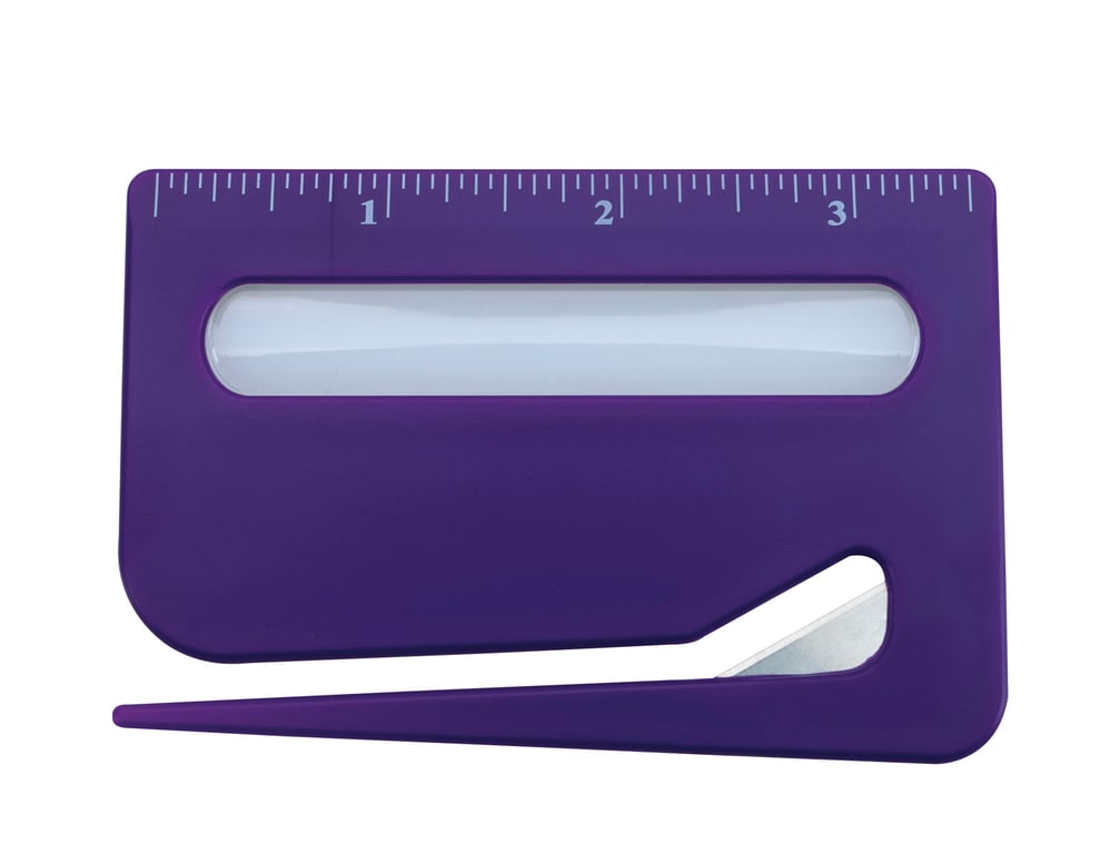 Good Value™ 3-in-1 Letter Opener with Ruler and Magnifier — view 20