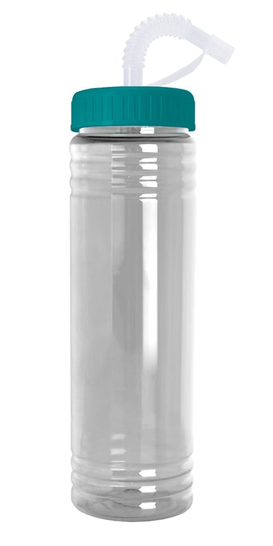 Garyline® Slim Fit Water Bottle with Straw Lid, 24 oz. — view 29