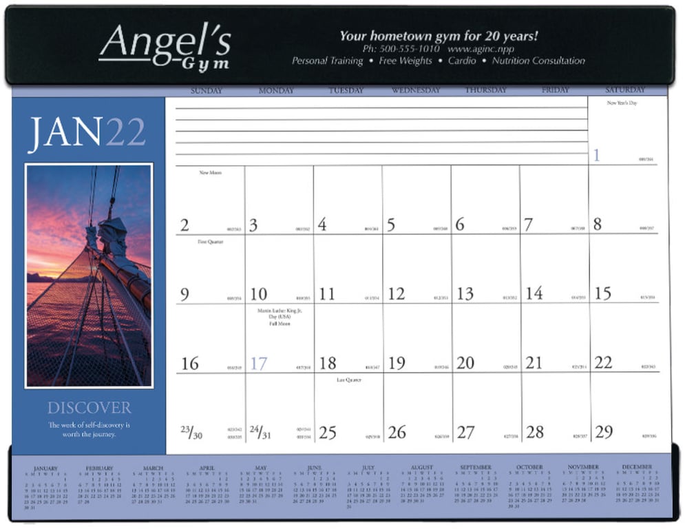 Triumph® Calendars Motivations Desk Pad — view 13