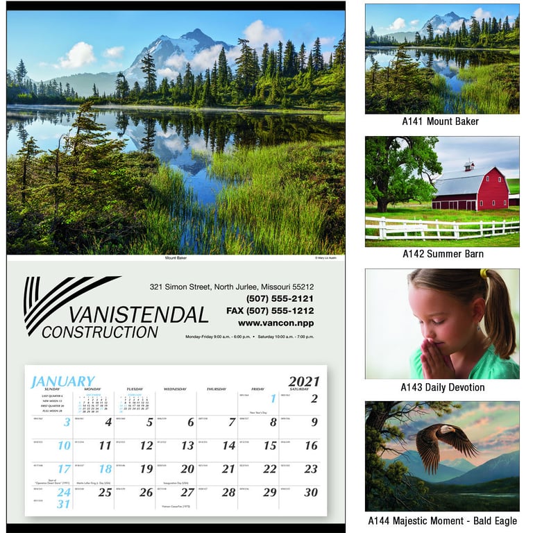 Triumph® Calendars Large Hanger Wall Calendar, 18 x 28 in. — view 11