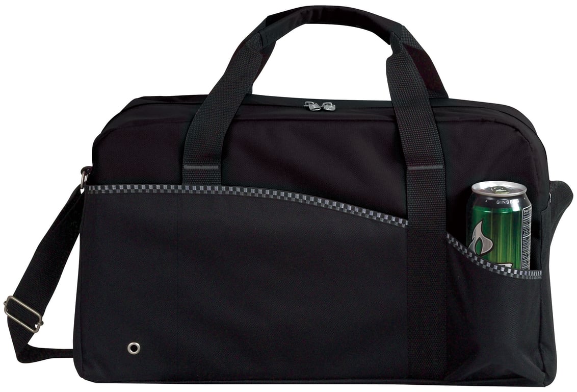 Atchison® Center Court Duffel Bag, 600D Poly Canvas — view 23