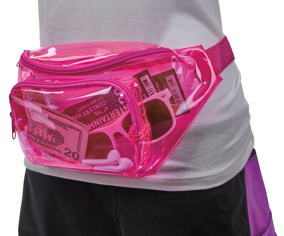 Good Value™ Translucent Color Fanny Pack with Adjustable Waist Strap — view 20