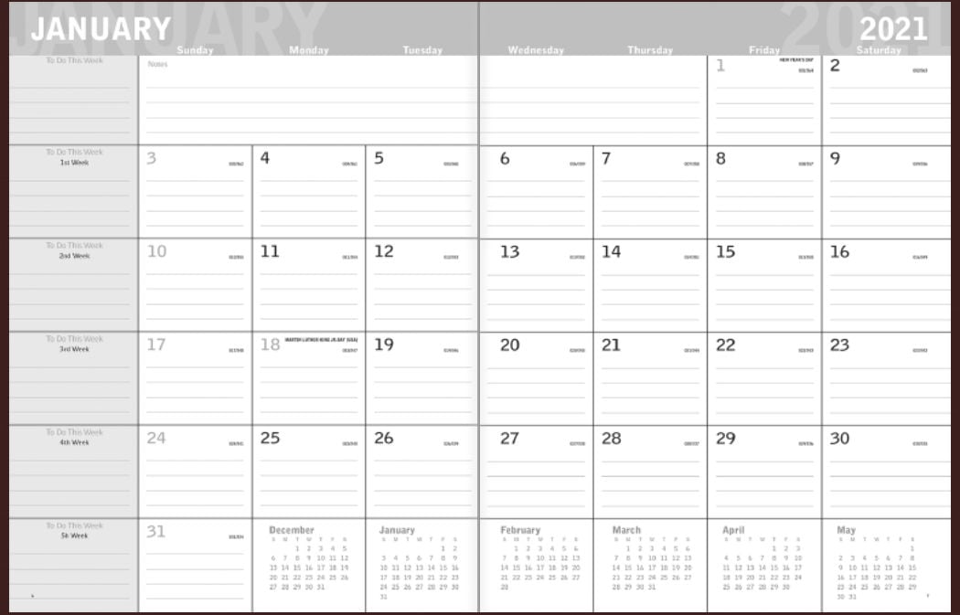 Triumph® Calendars Classic Monthly Planner — view 33