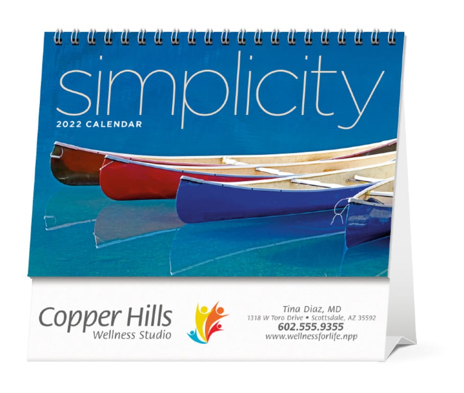 Triumph® Calendars Simplicity Large Desk Calendar — view 17