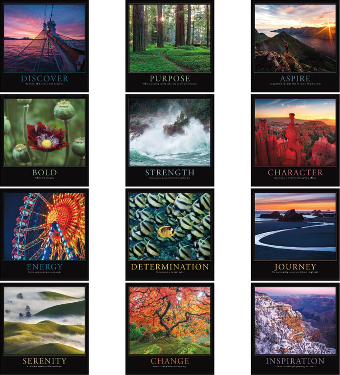 Triumph® Calendars Motivations Wall Calendar, 12 x 25 in. — view 10