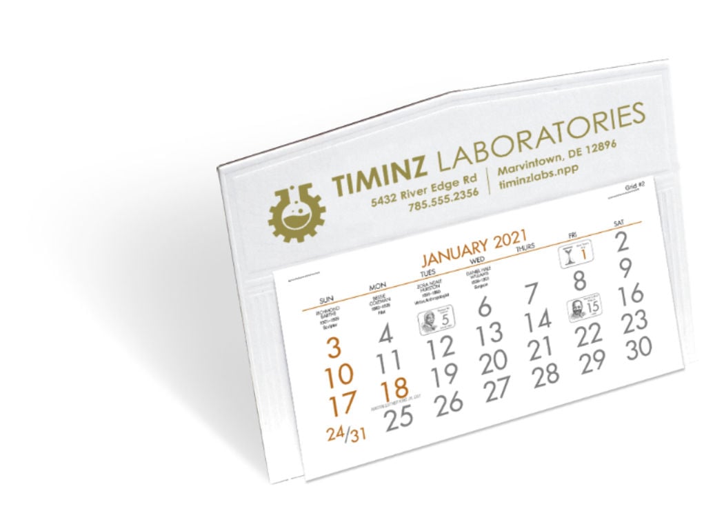 Triumph® Calendars Legacy Desk Calendar — view 25