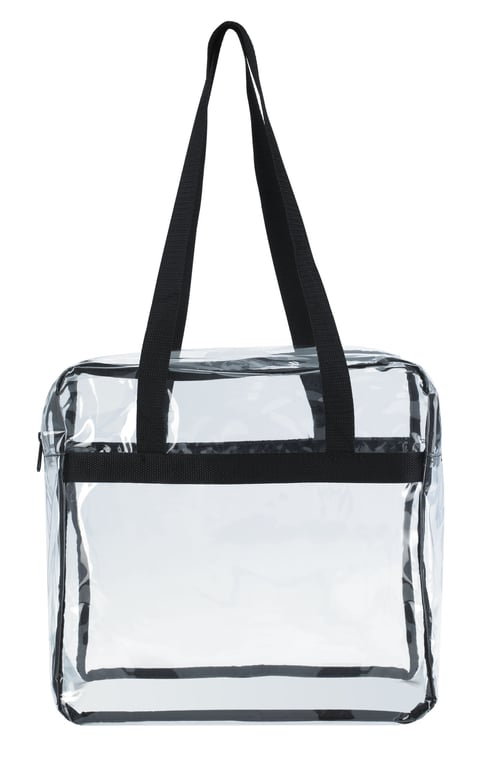 Good Value™ Clear Zippered Tote Stadium Bag — view 8