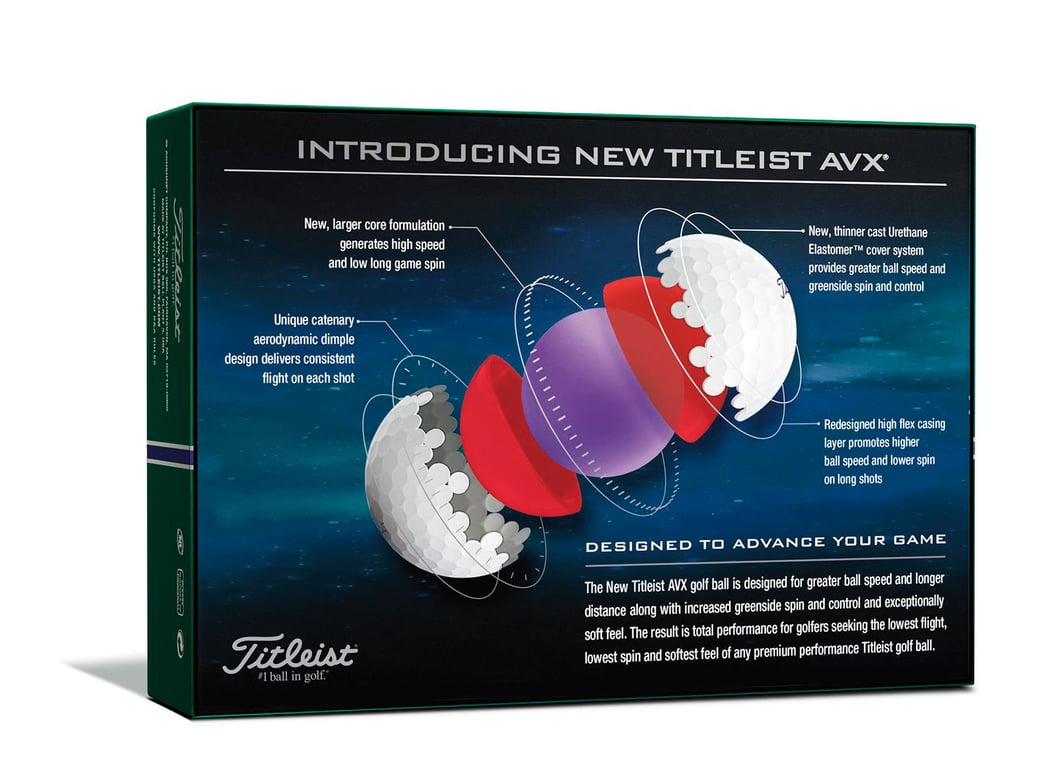 Titleist® AVX® Golf Ball, Standard Service — view 7