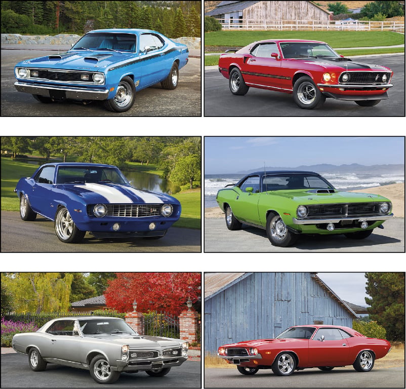 Triumph® Calendars Muscle Cars Wall Calendar, 17 x 23 in. — view 6