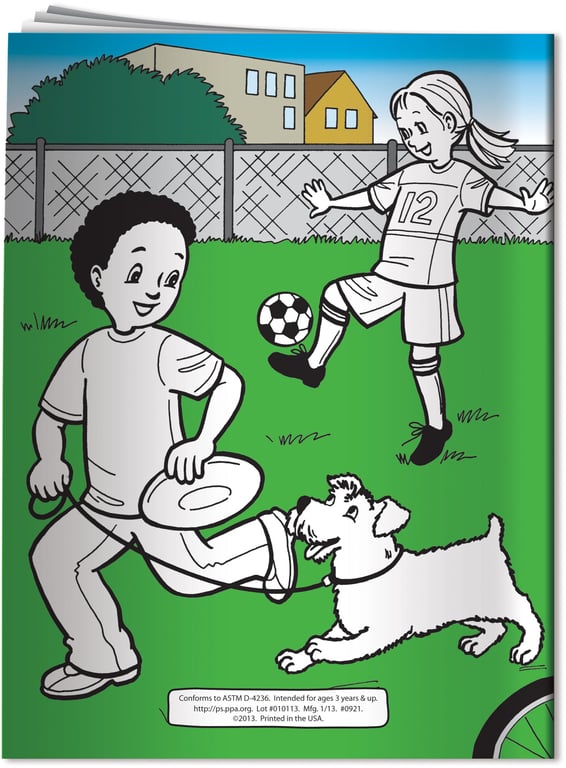 A Guide to Health and Safety Coloring and Activity Book — view 3