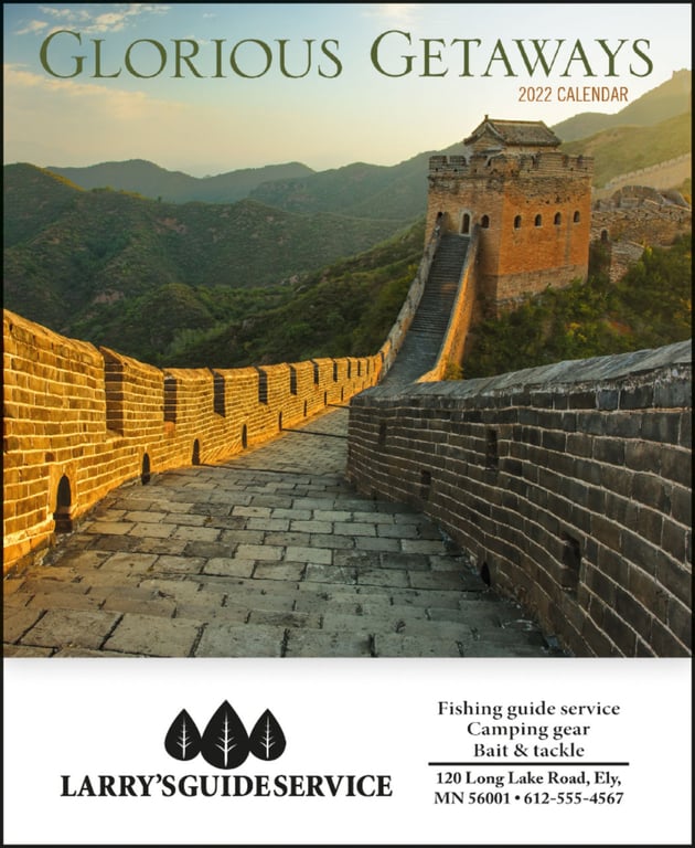 Good Value™ Glorious Getaways Mini Calendar — view 12