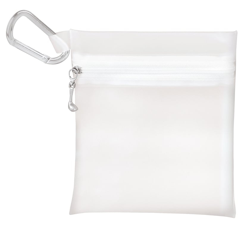 Large Tee Pouch with Carabiner Clip — view 11