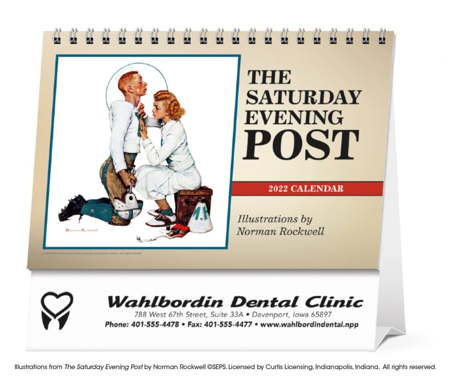 Triumph® Calendars The Saturday Evening Post Large Desk Calendar — view 17
