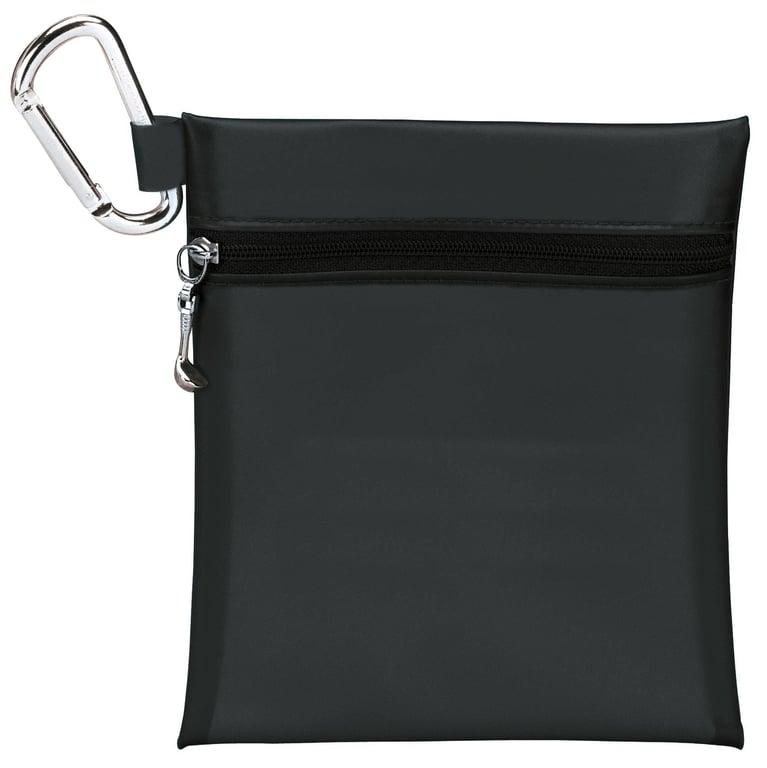 Large Tee Pouch with Carabiner Clip — view 9