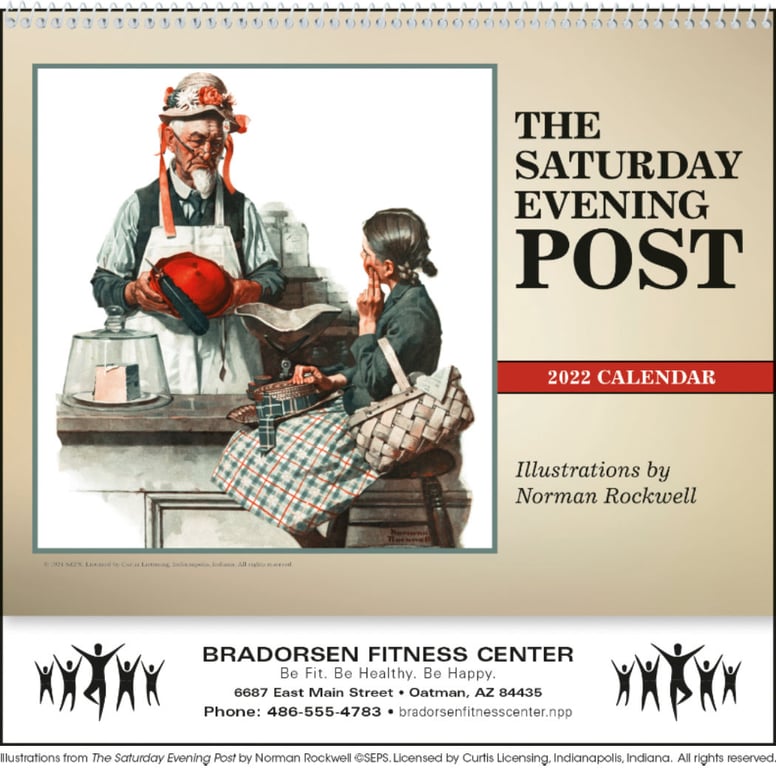 Triumph® Calendars The Saturday Evening Post Deluxe Pocket Calendar — view 7