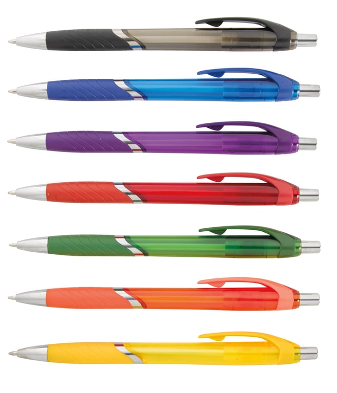 Epiphany Plunger-Action Pen with Translucent Barrel — view 30