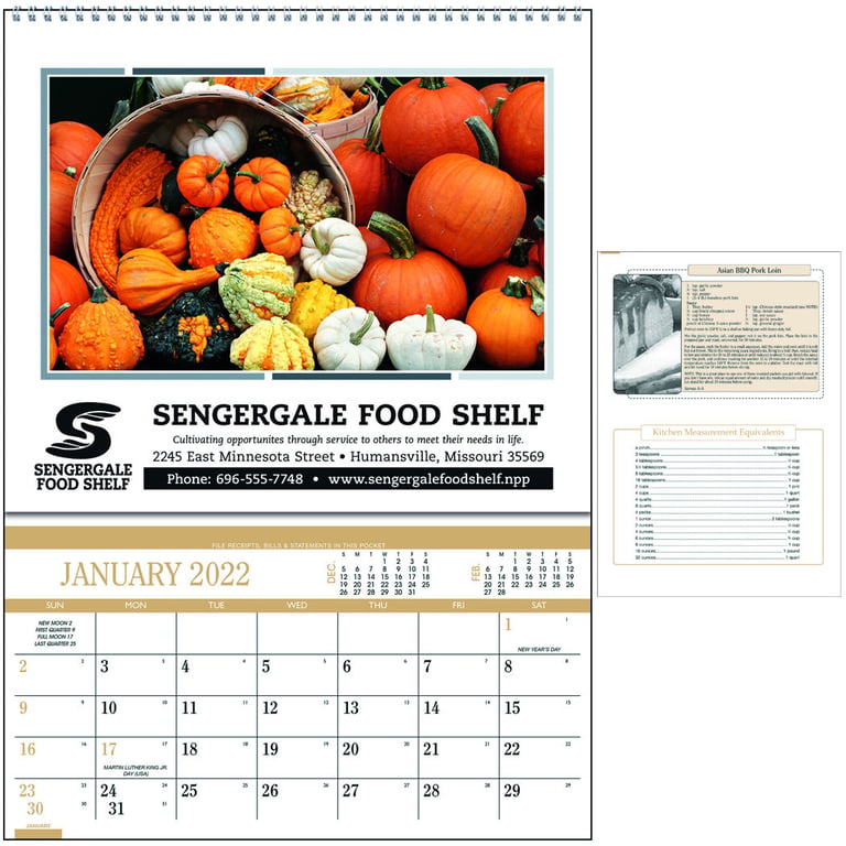 Triumph® Calendars Recipe Pocket Calendar — view 12